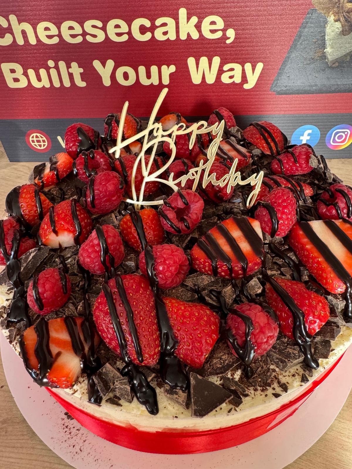Weddings and milestone birthday whole cheesecakes